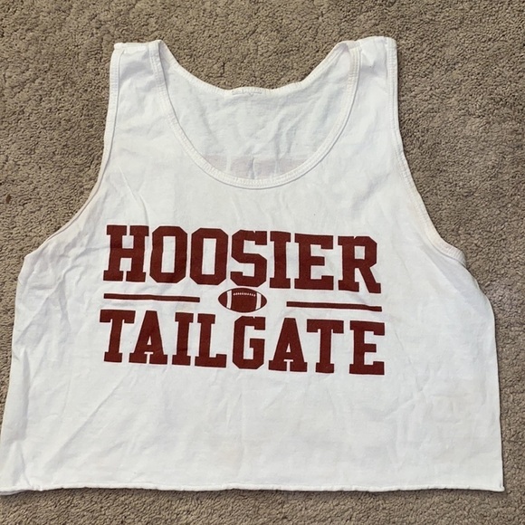 Indiana University Hoosiers tee shirt/beanie bundle - Picture 3 of 7